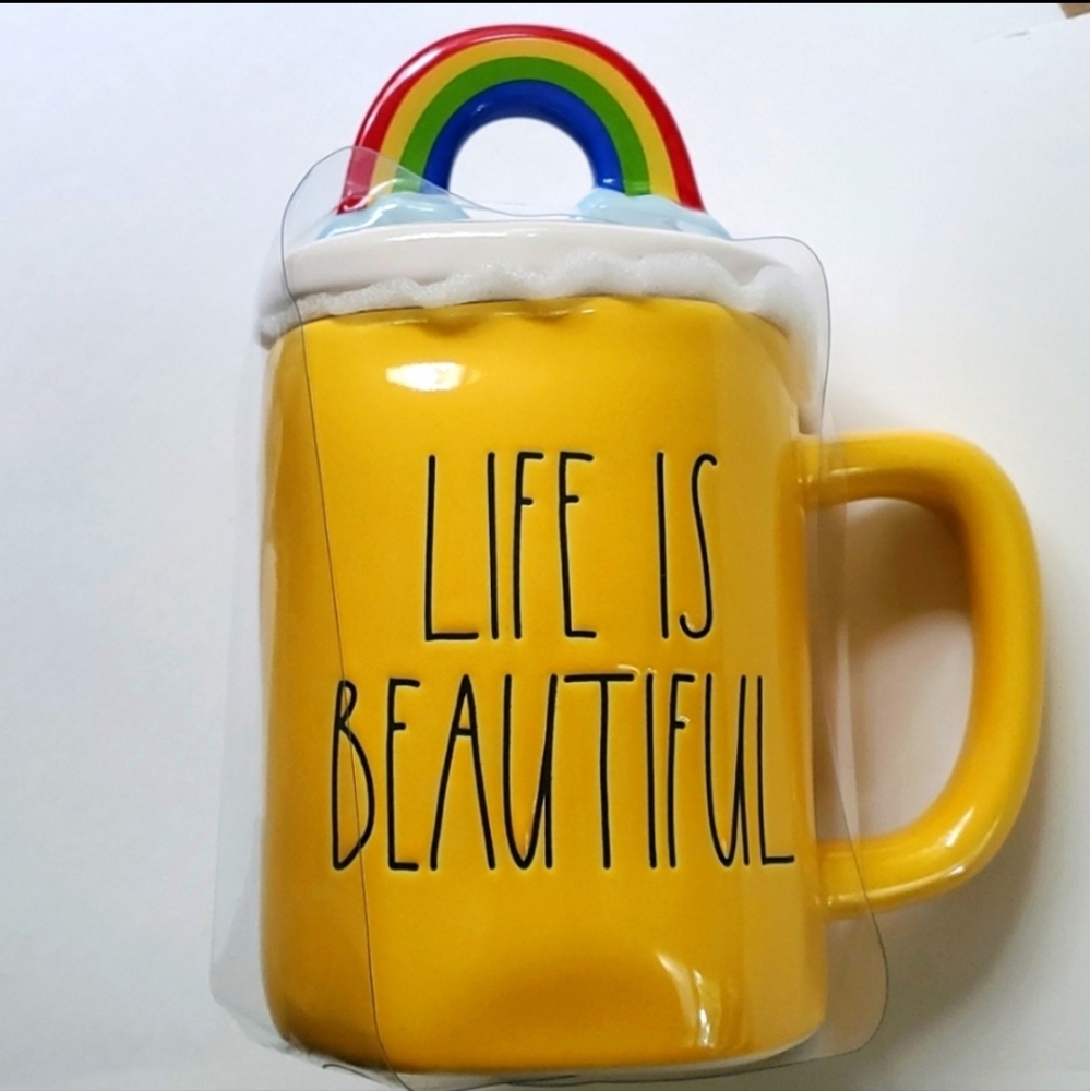 Rae Dunn Life is Beautiful mug